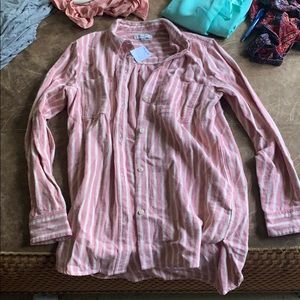 madewell xs flannel shirt